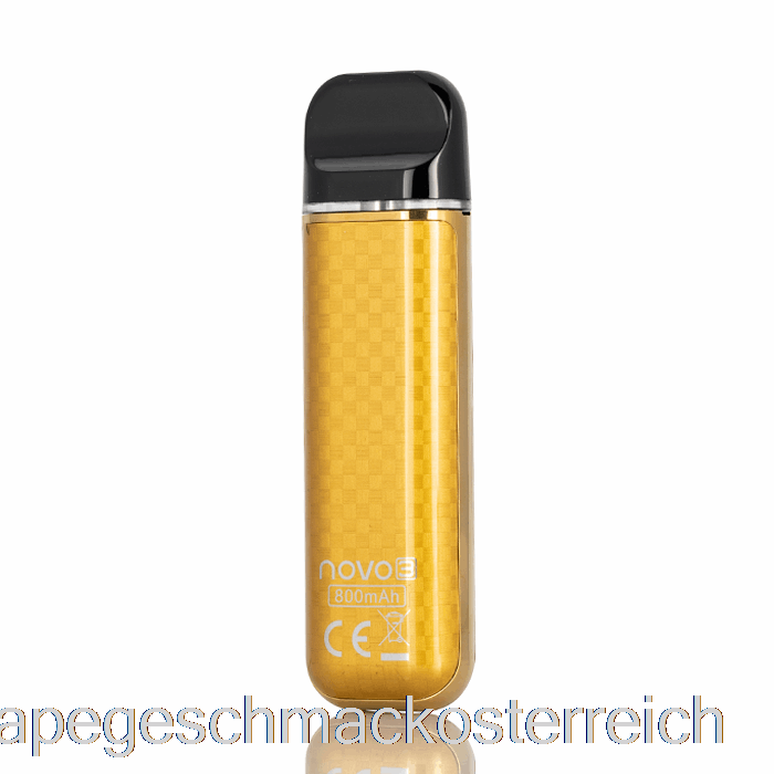 Smok Novo 3 25w Pod System Gold Kohlefaser Vape Geschmack